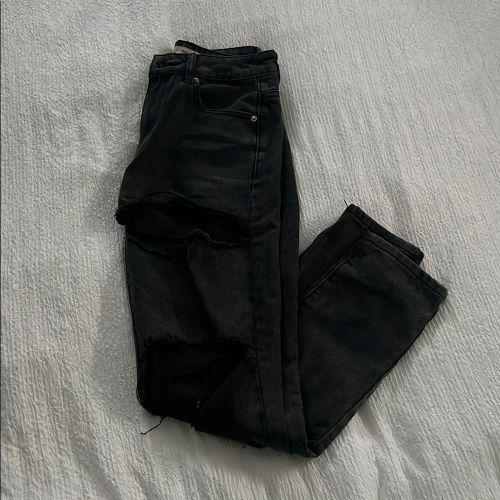 Adika Black Boyfriend Jeans